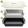 Cuisinart Conjunto de Cesta para Marinar e Grelhar em Aço Inoxidável - 3
