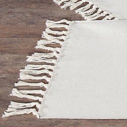 Jogo de Passadeira Veneza 3 Peças em Tear 100% Algodão - Liso Cru - 3