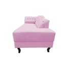 Ver imagem 6 de Recamier Decorativo Divã Styllus Lado Esquerdo Couro Rosa Bebê