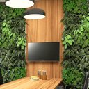 Ver imagem 1 de Painel para TV até 40 Polegadas em MDF Corporate Freijo 195x90cm