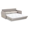 Sofá-Cama Queen 3 Lugares Herval Aurora, Linho Bege - 1