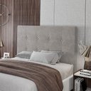 Ver imagem 7 de Cabeceira Cama Box Casal Queen Size Luana 160cm Veludo Prata - Abmaza
