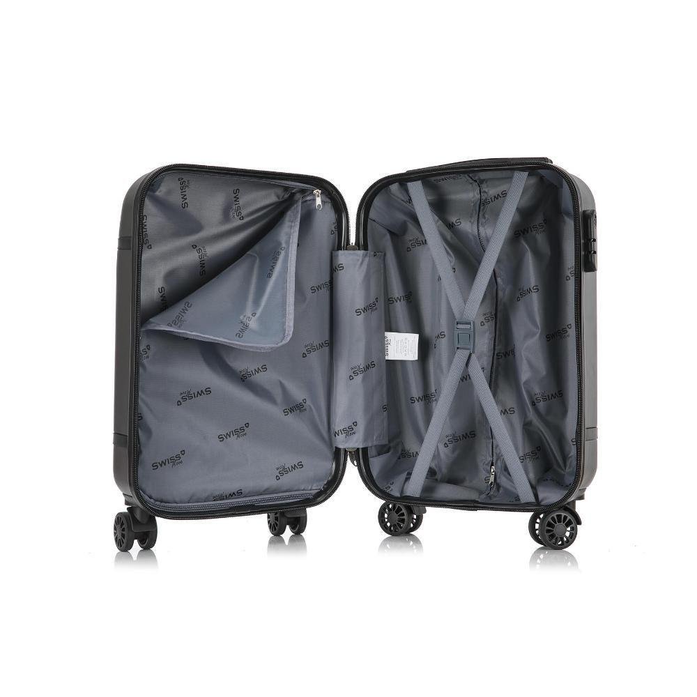 Conjunto de Malas de Viagem Pmg Mônaco Swiss Move Grafite - 4