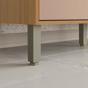 Ver imagem 6 de Balcão de Cozinha 120 cm Colors 3 Portas 2 Gavetas Freijó/Pinole - Kits Paraná