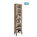 Ver imagem 2 de Paneleiro com Vidro 2 Portas 5 Prateleiras Lótus Móveis Carraro