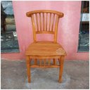 Ver imagem 2 de Kit 4 Cadeira Leque em Madeira Maciça de Demolição Sudeste Rústico