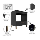 Ver imagem 3 de Balcão para cooktop preto - Catar