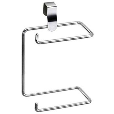 Porta Rolo Arthi Duplo com Caixa Acoplada Cromado