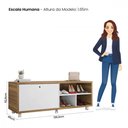 Ver imagem 2 de Sapateira Recamier Porta Basculante com Rodízios Estilo