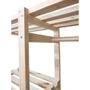 Ver imagem 6 de Armário Arara Closet Multifuncional P Quartos Lojas C Dois Cabideiros e Cinco Prateleiras em