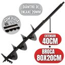 Ver imagem 1 de Broca Perfurador de Solo Para Perfuração Maior Que 1m Encaixe de 20mm Para Kawashima, Lynus,