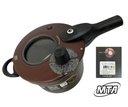 Ver imagem 6 de Mta 9195 Panela de Pressão Antiaderente com Visor Chocolate 4,5l