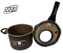 Ver imagem 7 de Mta 9195 Panela de Pressão Antiaderente com Visor Chocolate 4,5l