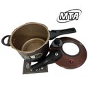 Ver mais imagens de Mta 9195 Panela de Pressão Antiaderente com Visor Chocolate 4,5l