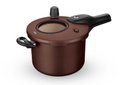 Ver imagem 1 de Mta 9195 Panela de Pressão Antiaderente com Visor Chocolate 4,5l