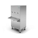 Ver imagem 2 de Bebedouro de Coluna Industrial Frisbel RA10 Compressor Gelada 100L Inox 110V