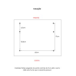 Kit Assento/encosto em Plastico Preto Masticmol Iso Polipro - 4