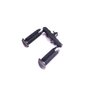Kit Assento/encosto em Plastico Preto Masticmol Iso Polipro - 7