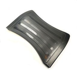 Kit Assento/encosto em Plastico Preto Masticmol Iso Polipro - 2