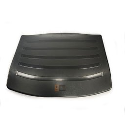 Kit Assento/encosto em Plastico Preto Masticmol Iso Polipro - 3
