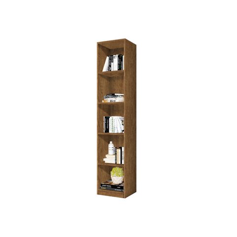 Sapateira vertical estreita 100% mdf Amendoa
