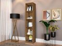 Ver imagem 2 de Sapateira Vertical Estreita 100% MDF Amendoa
