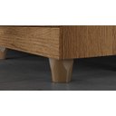 Ver imagem 4 de Guarda Roupa Casal com Espelho 6 Portas 4 Gavetas - Nice-Braúna - Made Marcs