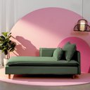 Ver imagem 1 de Sofá Modular Chaise Braço Lateral com Pé Madeira Sôma CabeCasa MadeiraOriginals
