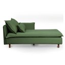 Ver imagem 3 de Sofá Modular Chaise Braço Lateral com Pé Madeira Sôma CabeCasa MadeiraOriginals