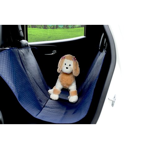 Protetor Pet de Veiculo para Banco Traseiro Marinho