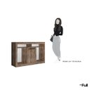 Ver imagem 5 de Rack para Tv até 42 Polegadas Sala Multiuso 1 Porta Rústico