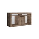 Ver imagem 2 de Rack para Tv até 42 Polegadas Sala Multiuso 1 Porta Rústico