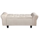 Ver imagem 1 de Recamier Baú Sapateira América 1.30cm Areia