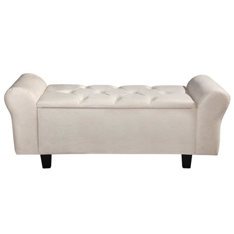 Recamier Baú Sapateira América 1.30cm Areia