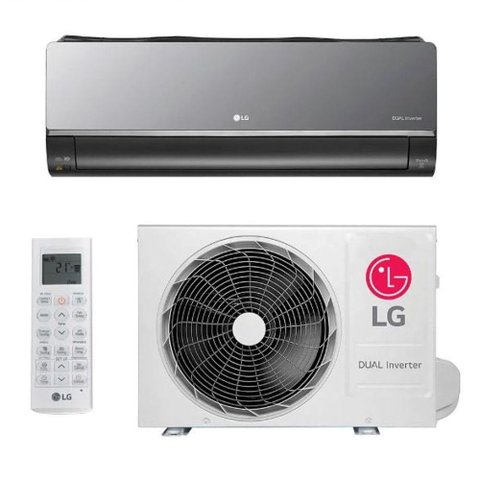 Ar Condicionado Split Hi Wall Inverter Lg Dual Voice Artcool 22.000 Btus Quente e Frio R-32 220v