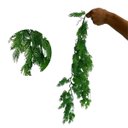 Ver imagem 5 de Haste Planta Artificial Pendente Folhagem Premium Realista 75cm Decoração