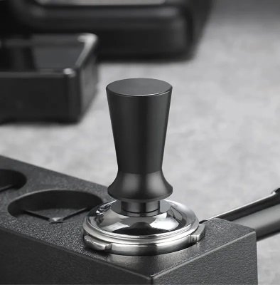 Tamper Barista com Mola Calibrado 58mm Aço Inoxidável Preto - 2