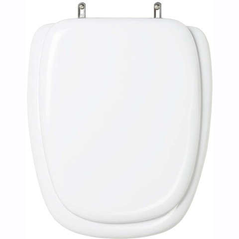 Assento Sanitário Almofadado Primula Plus Branco para Vaso Fiori