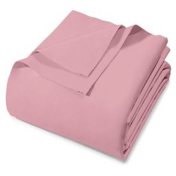 Lençol Avulso - Solteiro - Royal - com Elástico - Rosa 3288 - 100% Algodão - Santista - 1