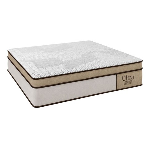 Colchão Viúva Sr Life Ultra Molas Ensacadas Espuma D33 128x188x33cm Marrom