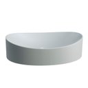 Ver imagem 5 de Cuba Pia para Banheiro Oval Canoa 46cm Tânia C08 Cinza - Mpozenato