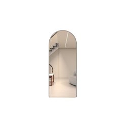 Espelho Grande Oval com Base Reta Corpo Inteiro 150 X 60 Cm com Suporte de Chão - 3