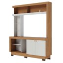 Ver imagem 3 de Estante Home para TV até 50" 2 Portas Vanessa Freijo/Off White