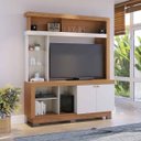 Ver imagem 4 de Estante Home para TV até 50" 2 Portas Vanessa Freijo/Off White