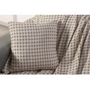 Ver imagem 2 de Manta Decorativa para Sofá Boho Andaraí Off White/capuccino