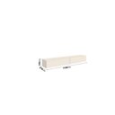 Ver imagem 3 de Rack Suspenso para TV até 55 Polegadas 110cm Off White
