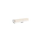 Ver imagem 3 de Rack Suspenso para TV até 55 Polegadas MDF 110cm Dior Off White