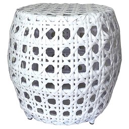 Puff Bahamas Colmeia - Decoração, Jardim, Banco, Seat Garden, Área - Branco - 1