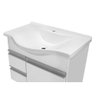 Gabinete de Banheiro com Espelheira Kit Boa Vista 60cm Branco - 4