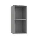 Ver imagem 4 de Armário Aéreo para Cozinha 1 Porta 40cm Americana Cinza Crystal